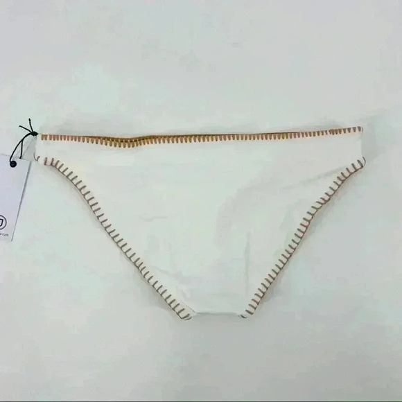 ELLEJAY x Revolve Women's Daniela Blanket Stitch Swim Bottom Size M NEW - Picture 6 of 10